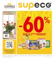 Prospectus Discount Alimentaire Supeco en cours à Noyellette et alentours, "VOS COURSES MOINS CHÈRES", 4 pages, 20/05/2025 - 01/06/2025 Catalogue Discount Alimentaire Supeco en cours à Noyellette et alentours, "VOS COURSES MOINS CHÈRES", 4 pages, 20/05/2025 - 01/06/2025