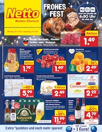 Aktueller Netto Marken-Discount Prospekt, "Aktuelle Angebote", mit Angeboten der Woche, gültig von 22.12.2025 bis 22.12.2025