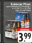 Pilsner Angebote von Radeberger bei EDEKA Bergkamen für 3,99 €