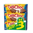 Biscuits DéliChoc "Lot de 3" - DELACRE en promo chez Carrefour Palaiseau à 5,60 €