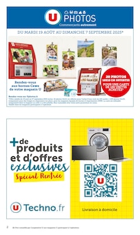 Prospectus Super U de la semaine "La rentrée À PRIX BAS" avec 2 pages, valide du 19/08/2025 au 07/09/2025 pour Loches et alentours
