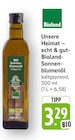 Unsere Heimat – echt & gut-Bioland-Sonnenblumenöl im Angebot bei EDEKA in Pforzheim Unsere Heimat – echt & gut-Bioland-Sonnenblumenöl Angebote von Bioland bei EDEKA Pforzheim für 3,29 €