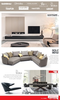 Ecksofa im Segmüller Prospekt "Wohndesign - Inspirierende Ideen für Ihr Zuhause" mit 32 Seiten (Frankfurt (Main))
