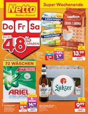 Netto Marken-Discount Discounter Prospekt der aktuellen Woche mit 76 Seiten, gültig von 27.07.2026 bis 01.08.2026, in Bestensee und Umgebung Aktueller Netto Marken-Discount Discounter Prospekt in Bestensee und Umgebung, "Aktuelle Angebote" mit 76 Seiten, 27.07.2026 - 01.08.2026