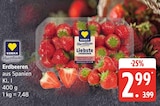 Erdbeeren bei E center im Cadenberge Prospekt für 2,99 €