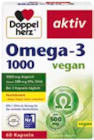 Omega 3 1000 Vegan von Doppelherz für 5,95 € bei Müller im Angebot Omega 3 1000 Vegan von Doppelherz im aktuellen Müller Prospekt