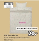 Aktuelles AYA Bettwäsche Angebot bei JYSK in Karlsruhe ab 20,00 €