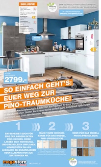 Kuchen im Segmüller Prospekt "Moderne Küchen mega günstig" mit 14 Seiten (München)