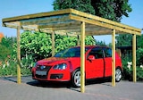Carport mit Flachdach Angebote von Mr. Gardener bei Hagebaumarkt Rüsselsheim für 299,00 €