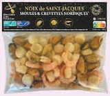 Promo Mélange Noix de Saint Jacques, Moules et Crevettes Nordiques Surgelé à 4,89 € dans le catalogue Super U à Challes