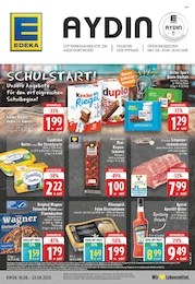 Discounter Prospekt von EDEKA Wetter EDEKA Prospekt: "Aktuelle Angebote", 24 Seiten, 18.08.2025 - 23.08.2025