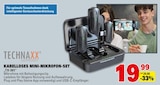 Aktuelles KABELLOSES MINI-MIKROFON-SET Angebot bei E center in Mannheim ab 19,99 €