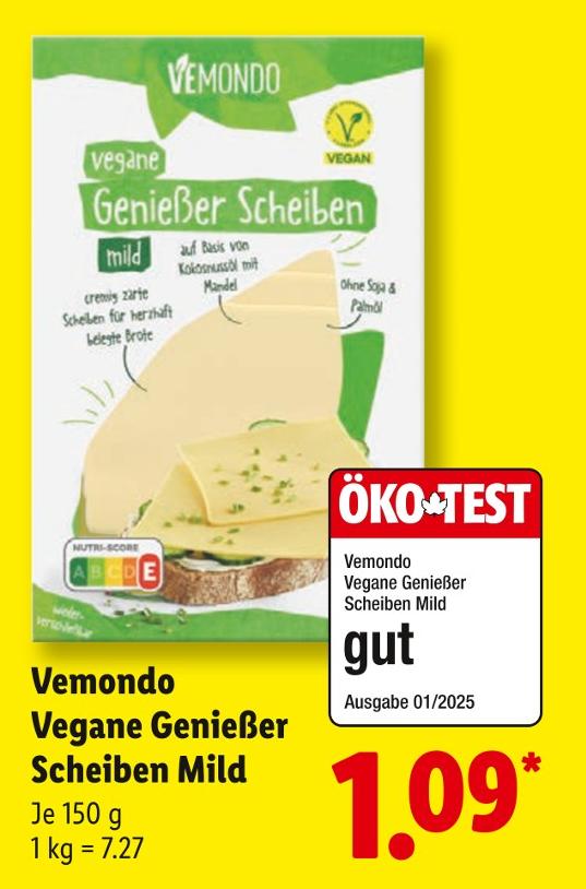 Vegane Genießer Scheiben Mild