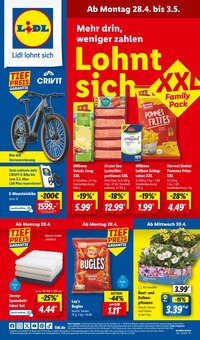 Spannbettlaken im Lidl Prospekt "LIDL LOHNT SICH" mit 61 Seiten (Lübeck)