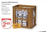 Aktuelle Wasser Angebote bei GLOBUS in Krefeld Aktuelles Mineralwasser Angebot bei GLOBUS in Krefeld ab 2,49 €