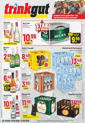 Aktueller Trinkgut Getränkemarkt Prospekt in Voerde und Umgebung, "Aktuelle Angebote" mit 10 Seiten, 16.06.2025 - 21.06.2025