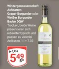 Aktuelles Grauer Burgunder Angebot bei GLOBUS in Halle (Saale) ab 5,49 €
