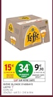 Bière Blonde d'Abbaye - LEFFE en promo chez Intermarché Super Calais à 9,90 €