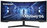 Odyssey G5 C34G55TWWP Curved Gaming-Monitor im MediaMarkt Saturn Prospekt Odyssey G5 C34G55TWWP Curved Gaming-Monitor von Samsung im aktuellen MediaMarkt Saturn Prospekt für 249,00 €