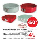 Moule à charnière rond - Menastyl en promo chez U Express Avignon à 4,49 €