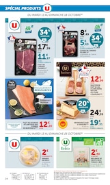 Promos Saumon dans le catalogue "LES PRODUITS U À PRIX BAS" de Super U Saumon en promo dans le catalogue Super U à la page 24