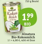 Bio-Kokosmilch bei tegut im Ballhausen Prospekt für 1,99 €