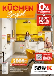 Aktueller Möbel Kraft Möbel & Einrichtung Prospekt in Rangsdorf und Umgebung, "KÜCHEN Spezial" mit 24 Seiten, 21.05.2025 - 17.06.2025