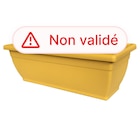 JARDINIERE PLASTIQUE 100% RECYCLÉ L.50cm - GARDENSTAR - Auchan Hypermarché à Dunkerque JARDINIERE PLASTIQUE 100% RECYCLÉ L.50cm - GARDENSTAR en promo chez Auchan Hypermarché Dunkerque à 4,39 €