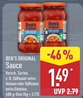 Sauce im ALDI Nord Prospekt Sauce von Ben's Original im aktuellen ALDI Nord Prospekt für 1,49 €