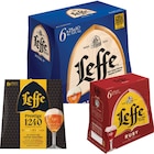 SUR TOUS LES PACKS 6 X 25 CL - LEFFE en promo chez Carrefour Versailles