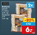 Aktuelles Bratwurst Angebot bei Netto Marken-Discount in Oberhausen ab 6,00 €