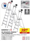 Alu-Sicherheits-Stehleiter L40 BasicLine im Angebot bei toom Baumarkt in Eisenach Alu-Sicherheits-Stehleiter L40 BasicLine Angebote von selekta by MWH bei toom Baumarkt Eisenach für 39,99 €
