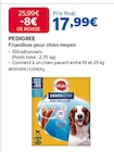 Friandises pour chien moyen - PEDIGREE à 17,99 € dans le catalogue Costco