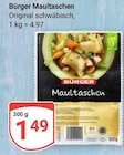 Maultaschen im Angebot bei GLOBUS in Oberhausen Maultaschen Angebote von Bürger bei GLOBUS Oberhausen für 1,49 €
