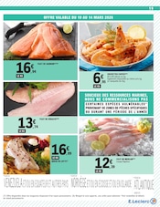 Crevettes Angebote im Prospekt "Et votre pouvoir d'achat est éclatant !" von E.Leclerc auf Seite 19