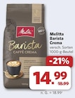 Aktuelle Melitta Angebote bei combi in Bielefeld Aktuelles Barista Crema Angebot bei combi in Bielefeld ab 14,99 €
