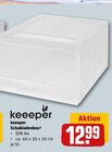 Schubladenbox Angebote von keeeper bei REWE Darmstadt für 12,99 €
