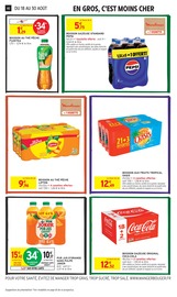 Promos Coca-Cola dans le catalogue "VIVE LA FIN DES VACANCES" de Intermarché Super Coca-Cola en promo dans le catalogue Intermarché Super à la page 40