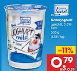 Naturjoghurt von Gutes Land im aktuellen Netto Marken-Discount Prospekt