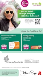 mea - meine apotheke Prospekt für St. Märgen mit 4 Seiten mea - meine apotheke Prospekt für St. Märgen: "Unsere Juli-Angebote", 4 Seiten, 01.07.2025 - 31.07.2025