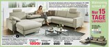 Aktuelles Wohnlandschaft SPRING Ausführung in Stoff Angebot bei Ostermann in Gelsenkirchen ab 999,00 €