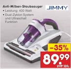 Anti-Milben-Staubsauger Angebote von JIMMY bei Netto Marken-Discount Sankt Augustin für 89,99 €