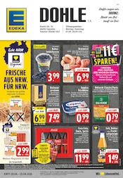 Aktueller EDEKA Supermarkt Prospekt in Schapen und Umgebung, "Aktuelle Angebote" mit 24 Seiten, 20.04.2026 - 25.04.2026