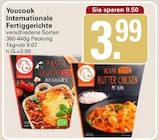 Internationale Fertiggerichte im WEZ Prospekt zum Preis von 3,99 €