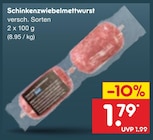 Aktuelles Schinkenzwiebelmettwurst Angebot bei Netto Marken-Discount in Erfurt ab 1,79 €