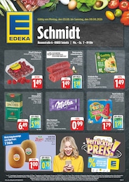 Aktueller EDEKA Supermarkt Prospekt für Neustadt (Sachsen) 03.08.2026 - 08.08.2026 EDEKA Prospekt für Neustadt (Sachsen) mit 8 Seiten