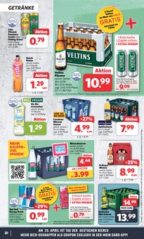 Veltins im combi Prospekt "Markt - Angebote" mit 24 Seiten (Bielefeld)