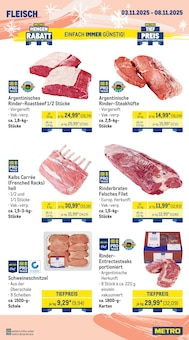 Rindfleisch im aktuellen METRO Prospekt (Wuppertal) Rindfleisch im METRO Prospekt "Wochenangebote" mit 28 Seiten (Wuppertal)