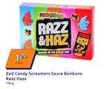 Screamers Saure Bonbons Razz Hazz im Action Prospekt Screamers Saure Bonbons Razz Hazz von Zed Candy im aktuellen Action Prospekt für 1,29 €