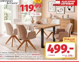 Esstisch „Cleveland“ Angebote von [de]sign & more bei Segmüller Mannheim für 119,99 €